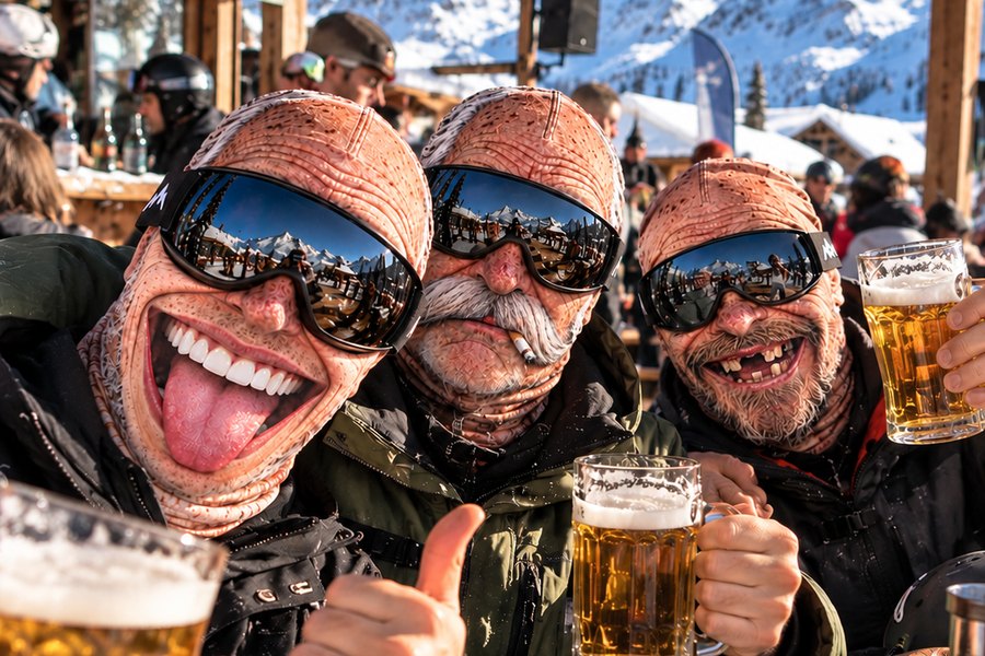 Six faces, one crew